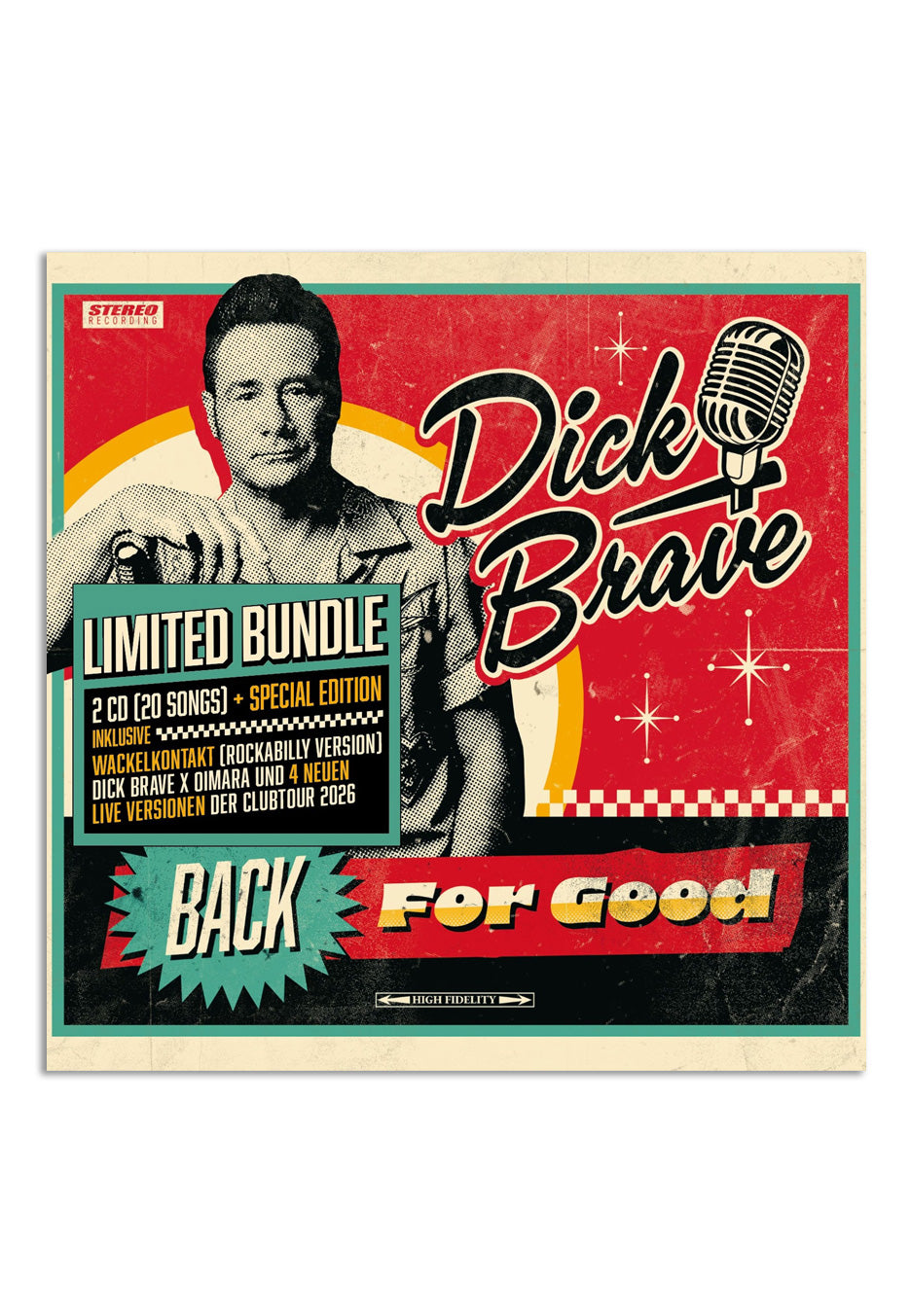 Dick Brave Back For Good (Re-Edition) Digi 2 CD