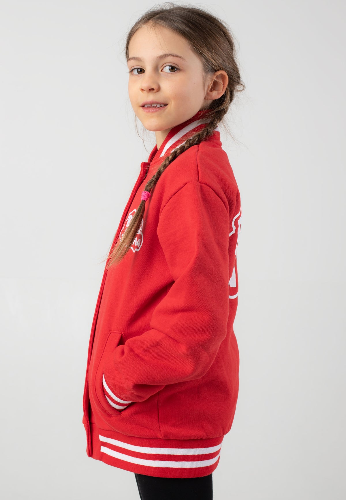 Bibi & Tina Logo Red College Jacket